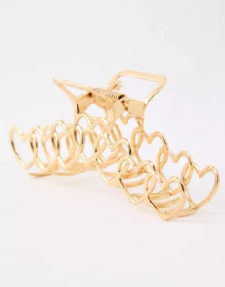 AE Gold Heart Clip