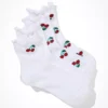AE Cherry Ruffle Boyfriend Sock 2-Pack