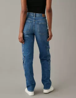 AE Stretch Super High-Waisted Baggy Straight Cargo Jean 5 AE Stretch Super High-Waisted Baggy Straight Cargo Jean -Aerie Fashion Shop 0437 4669 338 ob