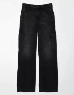 AE Super High-Waisted Baggy Wide-Leg Cargo Jean -Aerie Fashion Shop 0437 4915 080 f