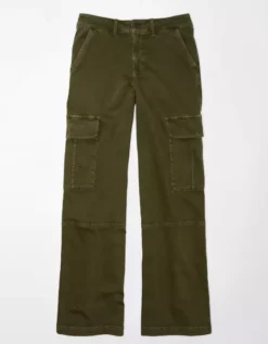 AE Dreamy Drape Stretch Cargo Super High-Waisted Baggy Wide-Leg Pant -Aerie Fashion Shop 0461 5114 324 f