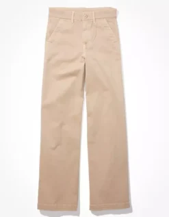 AE Stretch Twill Super High-Waisted Baggy Wide-Leg Pant -Aerie Fashion Shop 0462 4765 676 f