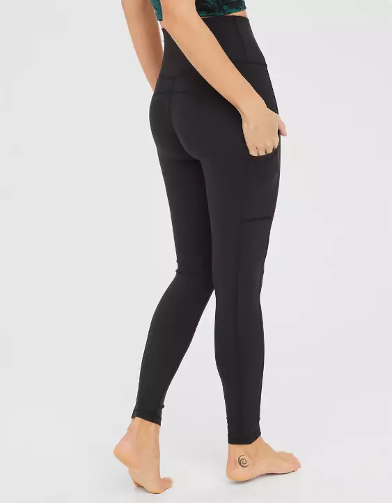 OFFLINE By Aerie The Hugger High Waisted Pocket Legging 2 OFFLINE By Aerie The Hugger High Waisted Pocket Legging - Image 2