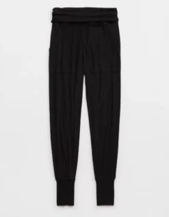 Aerie Real Soft® Ribbed Foldover Jogger 5 Aerie Real Soft® Ribbed Foldover Jogger -Aerie Fashion Shop 0496 1309 073 f