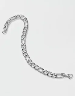 West Coast Jewelry Stainless Steel 8mm Figaro Chain Bracelet -Aerie Fashion Shop 0508 0035 013 d1