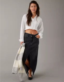 AE Corset Button-Up Shirt