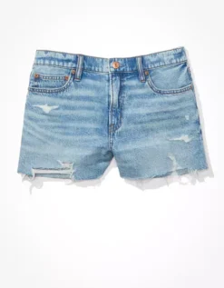 AE Dreamy Drape Denim '90s Boyfriend Short 5 AE Dreamy Drape Denim '90s Boyfriend Short -Aerie Fashion Shop 0547 7339 540 f