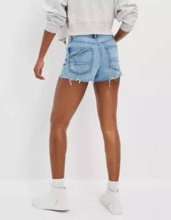 AE Dreamy Drape Denim '90s Boyfriend Short 4 AE Dreamy Drape Denim '90s Boyfriend Short -Aerie Fashion Shop 0547 7339 540 ob