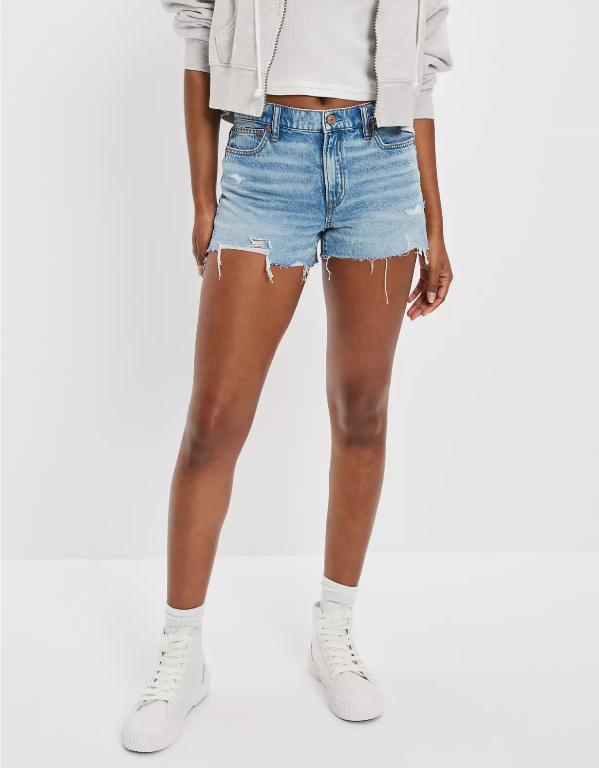 AE Dreamy Drape Denim '90s Boyfriend Short 1 AE Dreamy Drape Denim '90s Boyfriend Short