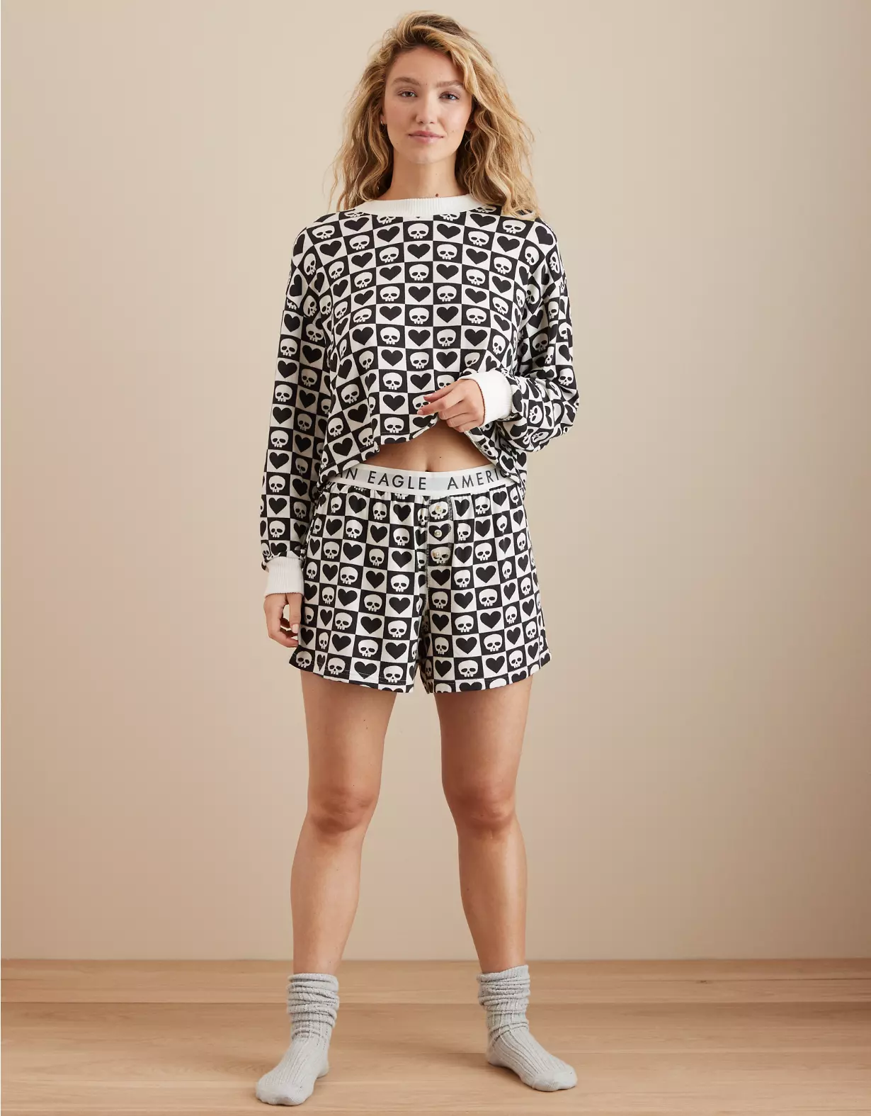 AE Halloween Plush PJ Set 1 AE Halloween Plush PJ Set