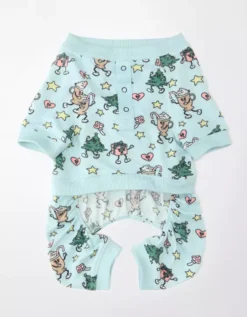 ABO Printed Dog Pajamas -Aerie Fashion Shop 0576 7079 401 f
