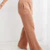 Aerie Straight Leg Waffle Pant