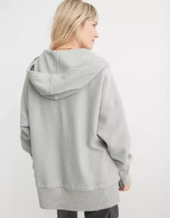 Aerie Textured Henley Hoodie -Aerie Fashion Shop 0743 3149 091 ob