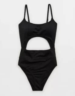 Aerie Seamed Cut Out One Piece Swimsuit -Aerie Fashion Shop 0751 4655 073 f