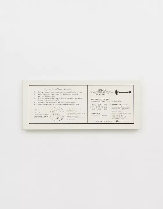 Aerie Kitsch Rose Quartz Roller 3 Aerie Kitsch Rose Quartz Roller - Image 3