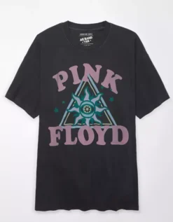 AE Oversized Pink Floyd Graphic Tee -Aerie Fashion Shop 1095 9221 001 f
