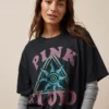 AE Oversized Pink Floyd Graphic Tee