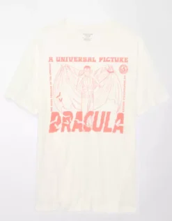 AE Oversized Dracula Graphic Tee -Aerie Fashion Shop 1095 9228 100 f