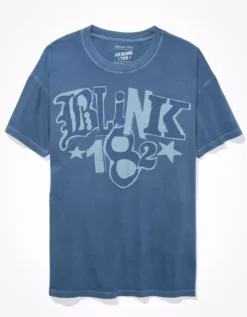 AE Oversized Blink-182 Graphic Tee -Aerie Fashion Shop 1095 9266 532 f