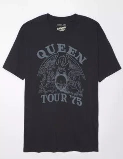 AE Oversized Queen Graphic Tee 5 AE Oversized Queen Graphic Tee -Aerie Fashion Shop 1095 9364 001 f