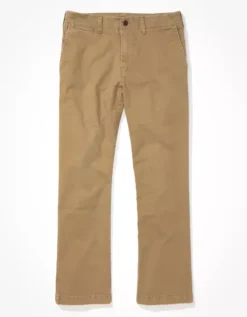 AE Flex Bootcut Lived-In Khaki Pant -Aerie Fashion Shop 1121 4809 238 f