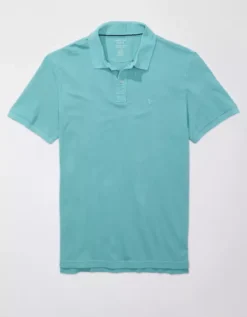 AE Super Soft Legend Pique Polo Shirt -Aerie Fashion Shop 1165 2883 395 f