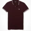 AE Slim Fit Tipped Pique Polo Shirt