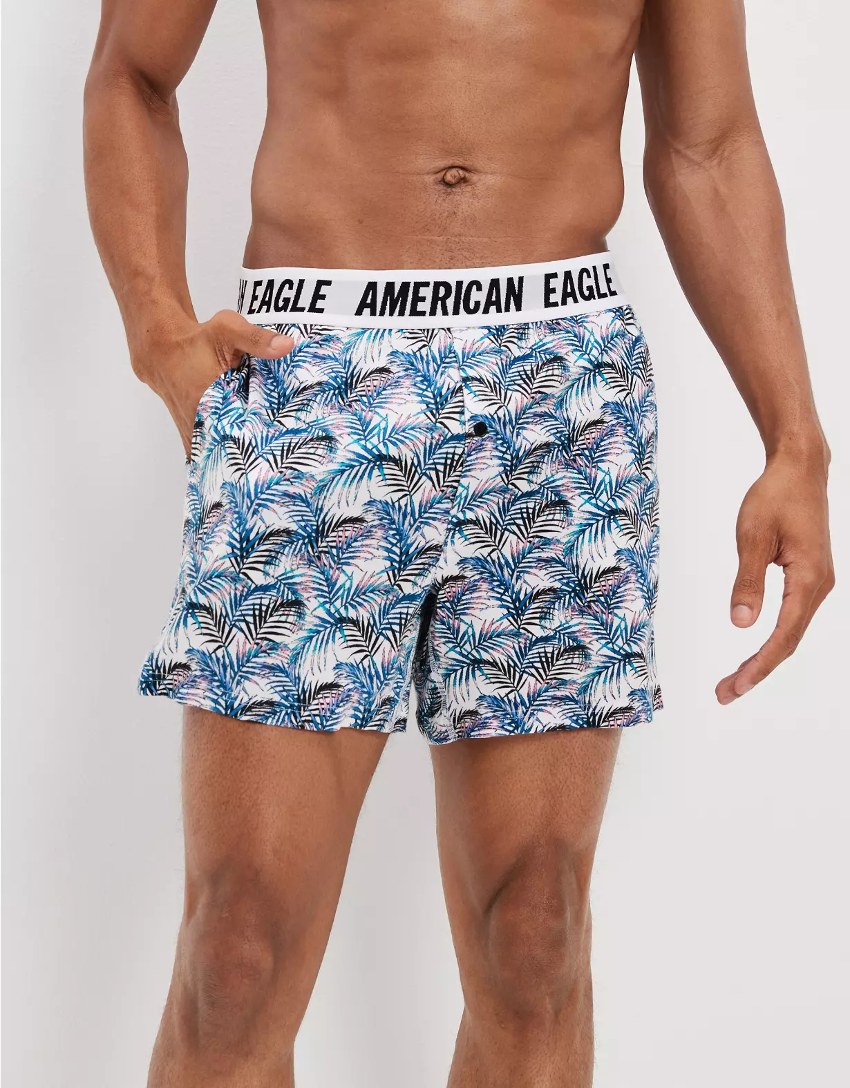 AEO Palm Trees Ultra Soft Pocket Boxer Short 1 AEO Palm Trees Ultra Soft Pocket Boxer Short