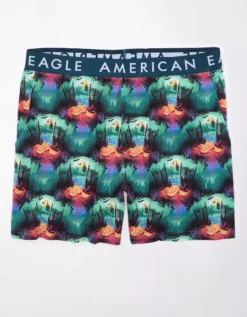 AEO Haunted House Ultra Soft Pocket Boxer Short -Aerie Fashion Shop 1237 3368 310 f