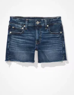 AE Stretch Denim Midi Short -Aerie Fashion Shop 1332 7491 913 f
