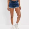 AE Ne(x)t Level High V-Rise Denim Short Short