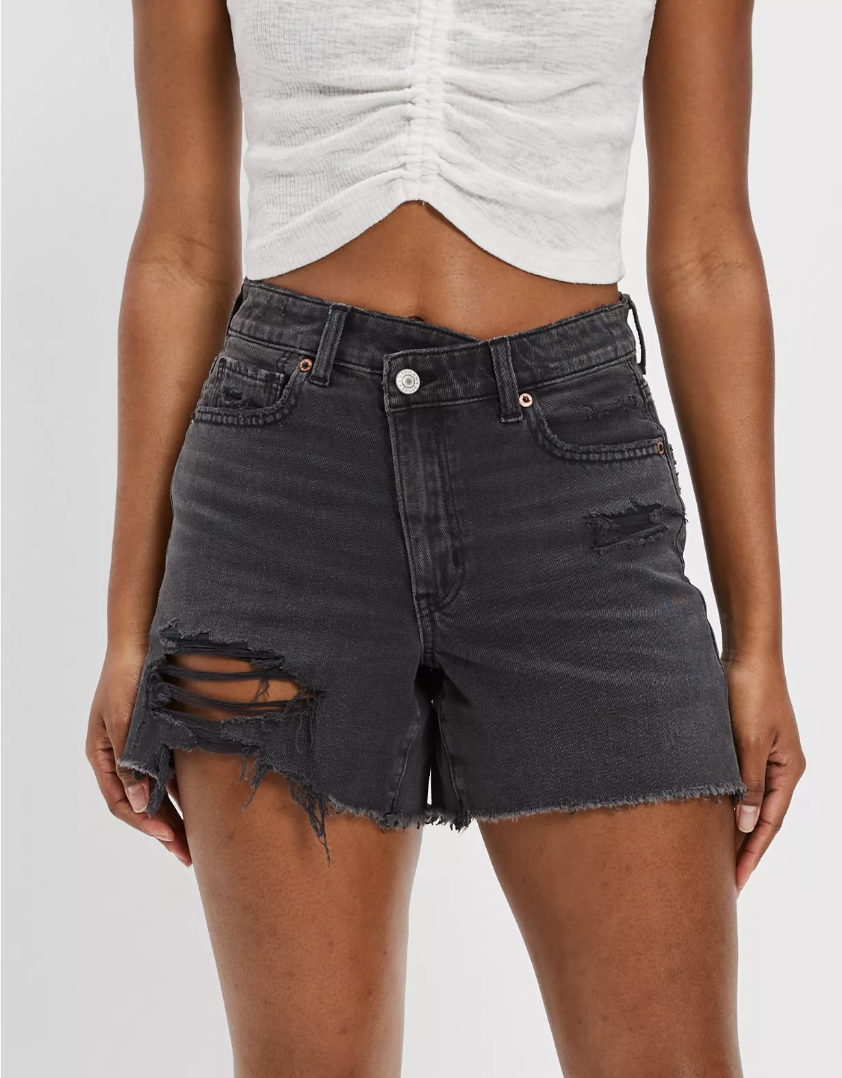 AE Denim Highest Waist Baggy Short 1 AE Denim Highest Waist Baggy Short