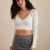 AE Cropped Shrug + Tank Top Set