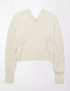 AE Cropped Shrug Cardigan -Aerie Fashion Shop 1341 1103 106 f