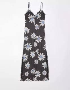 AE Mesh Slip Midi Dress -Aerie Fashion Shop 1399 7250 001 f