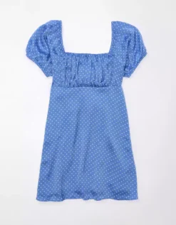 AE Puff Sleeve Babydoll Mini -Aerie Fashion Shop 1399 7252 400 f