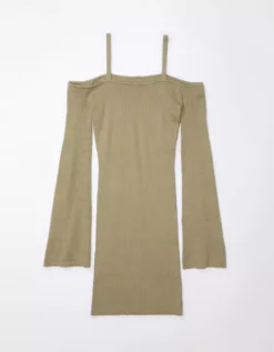 AE Off-The-Shoulder Sweater Dress -Aerie Fashion Shop 1399 7365 309 f