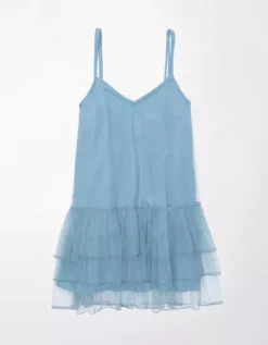 AE Tiered Tulle Mini Dress -Aerie Fashion Shop 1399 7396 400 f