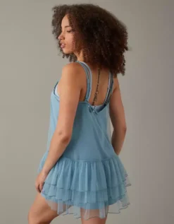 AE Tiered Tulle Mini Dress -Aerie Fashion Shop 1399 7396 400 ob