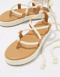 AE Rope Lace-Up Sandal -Aerie Fashion Shop 1415 6155 109 d1