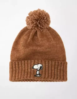 AE Peanuts Pom Beanie -Aerie Fashion Shop 1426 3063 200 f