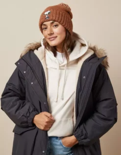 AE Peanuts Pom Beanie -Aerie Fashion Shop 1426 3063 200 ob