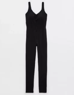 OFFLINE By Aerie Real Me Low Key Legging Jumpsuit -Aerie Fashion Shop 1445 1268 073 f