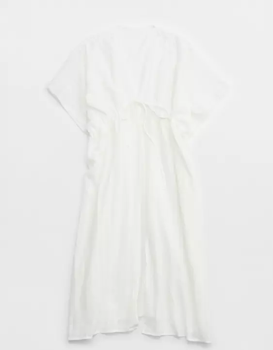 Aerie Front Tie Open Maxi Cape 3 Aerie Front Tie Open Maxi Cape - Image 3