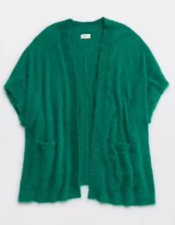 Aerie Fuzzy Sweater Cape -Aerie Fashion Shop 1497 8358 860 f