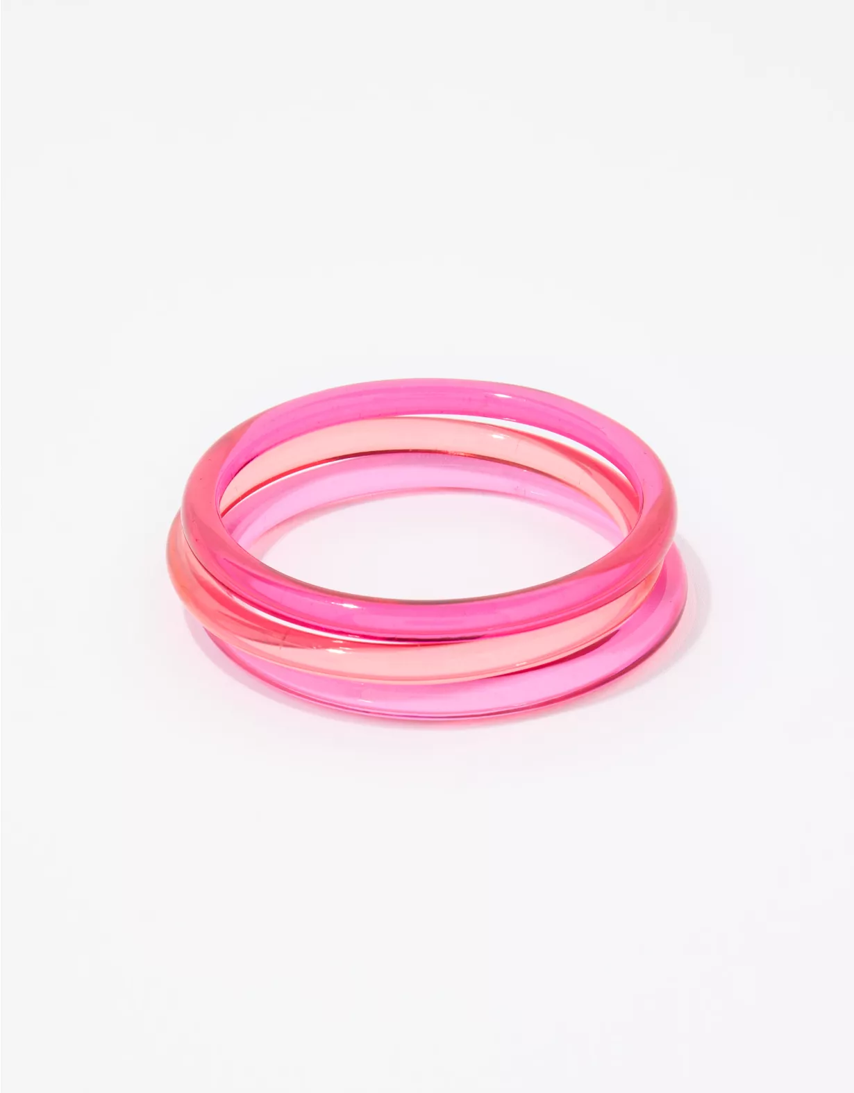 Aerie Neon Clear Bangles 2 Aerie Neon Clear Bangles - Image 2