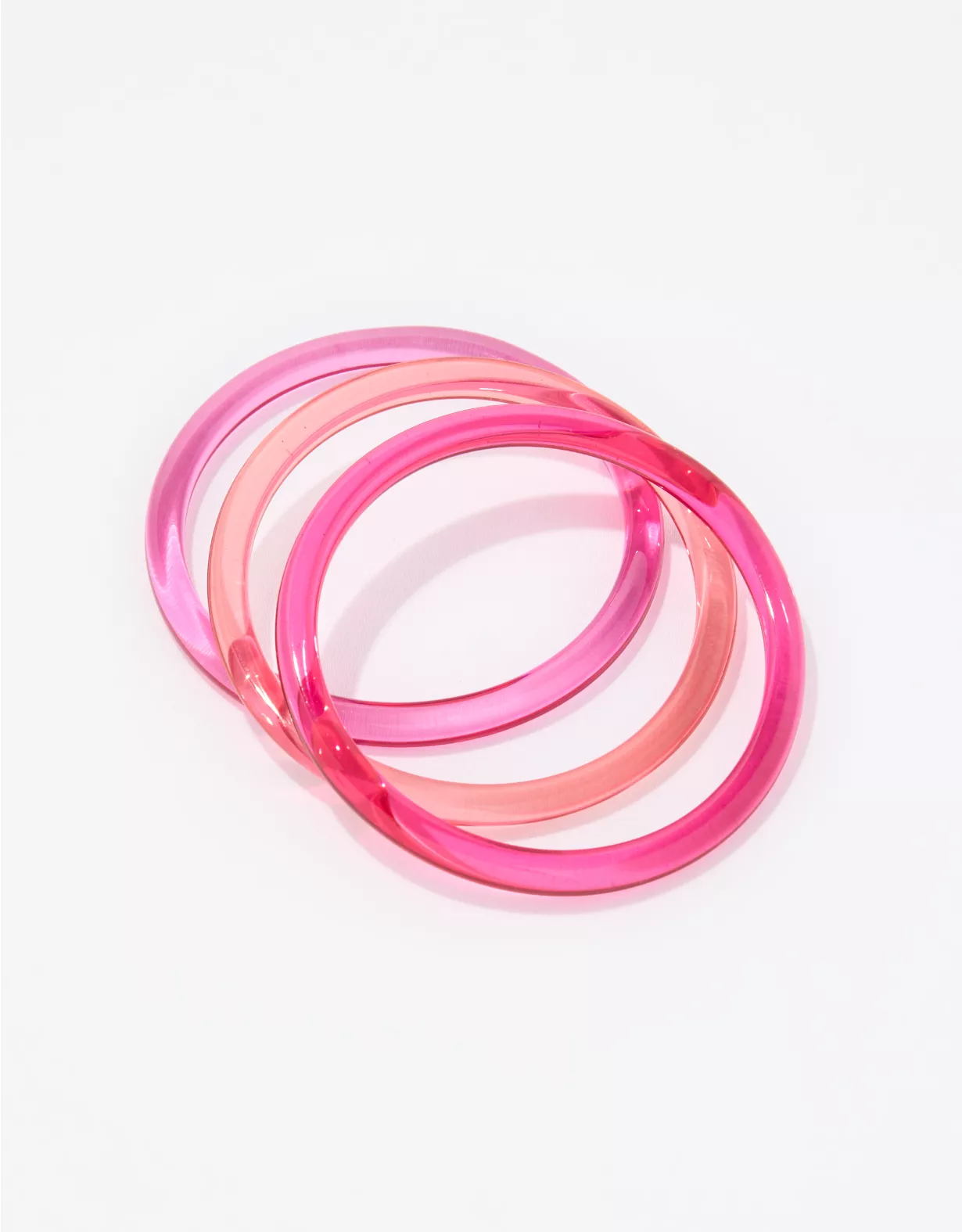 Aerie Neon Clear Bangles 1 Aerie Neon Clear Bangles