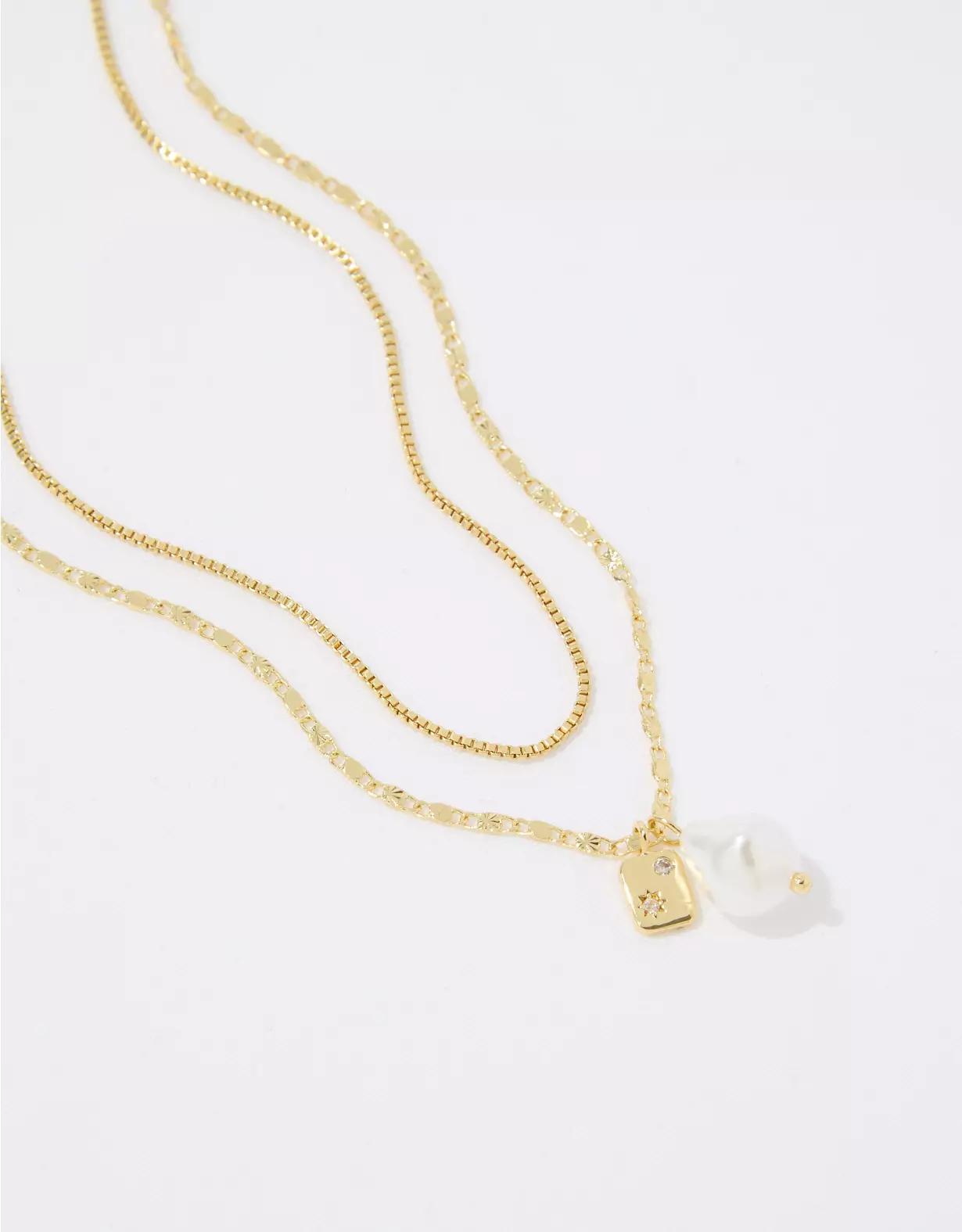 Aerie Mini Tag Necklace Pack 2 Aerie Mini Tag Necklace Pack - Image 2