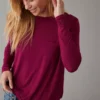 AE Soft & Sexy Long-Sleeve Pocket Tee