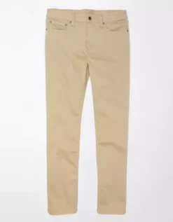 AE Flex Soft Twill Slim Straight Pant -Aerie Fashion Shop 2129 4593 281 f